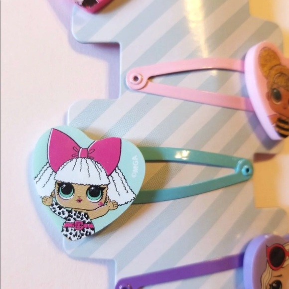 LOL SURPRISE DOLLS HAIR SNAP CLIPS - Picture 4 of 6